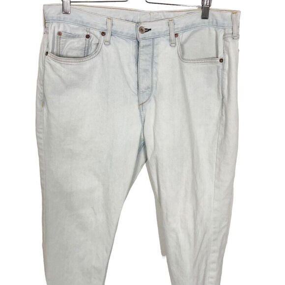 rag & bone Men's Slim Jeans - Light blue - Picture 4 of 11